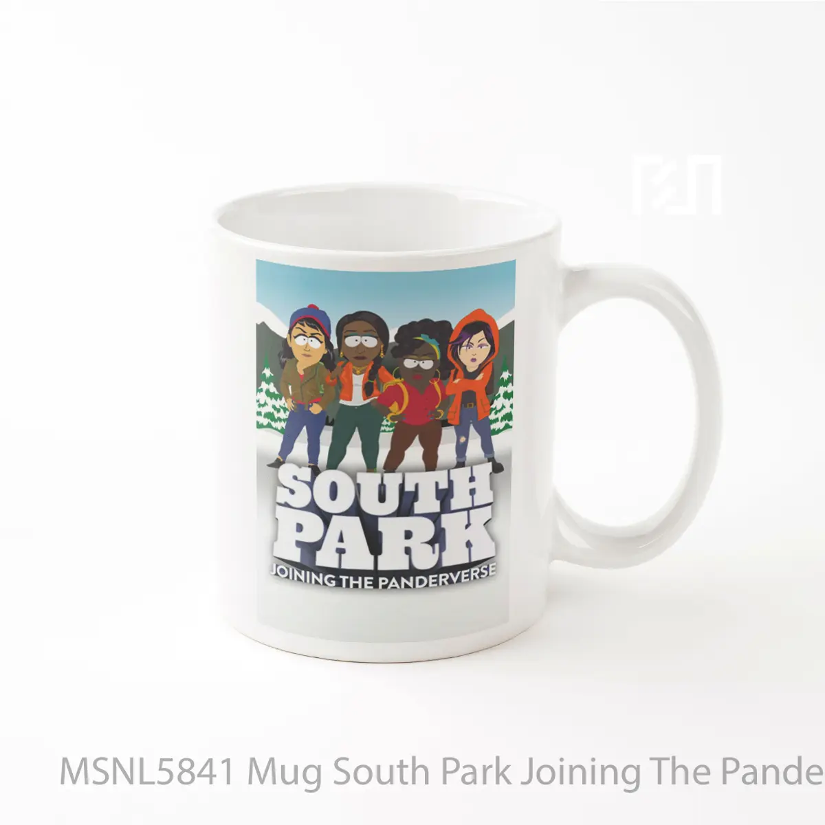Mug South Park Joining The Panderverse Gelas Keramik Tema Film MSNL5841