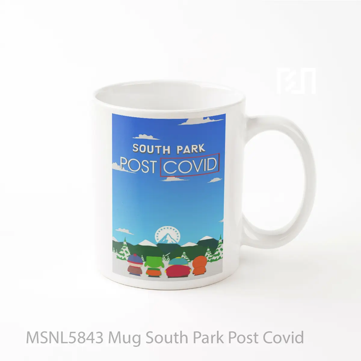 Mug South Park Post Covid Gelas Keramik Tema Film MSNL5843