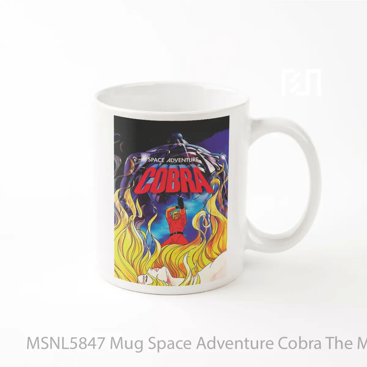 Mug Space Adventure Cobra The Movie Gelas Keramik Tema Film MSNL5847