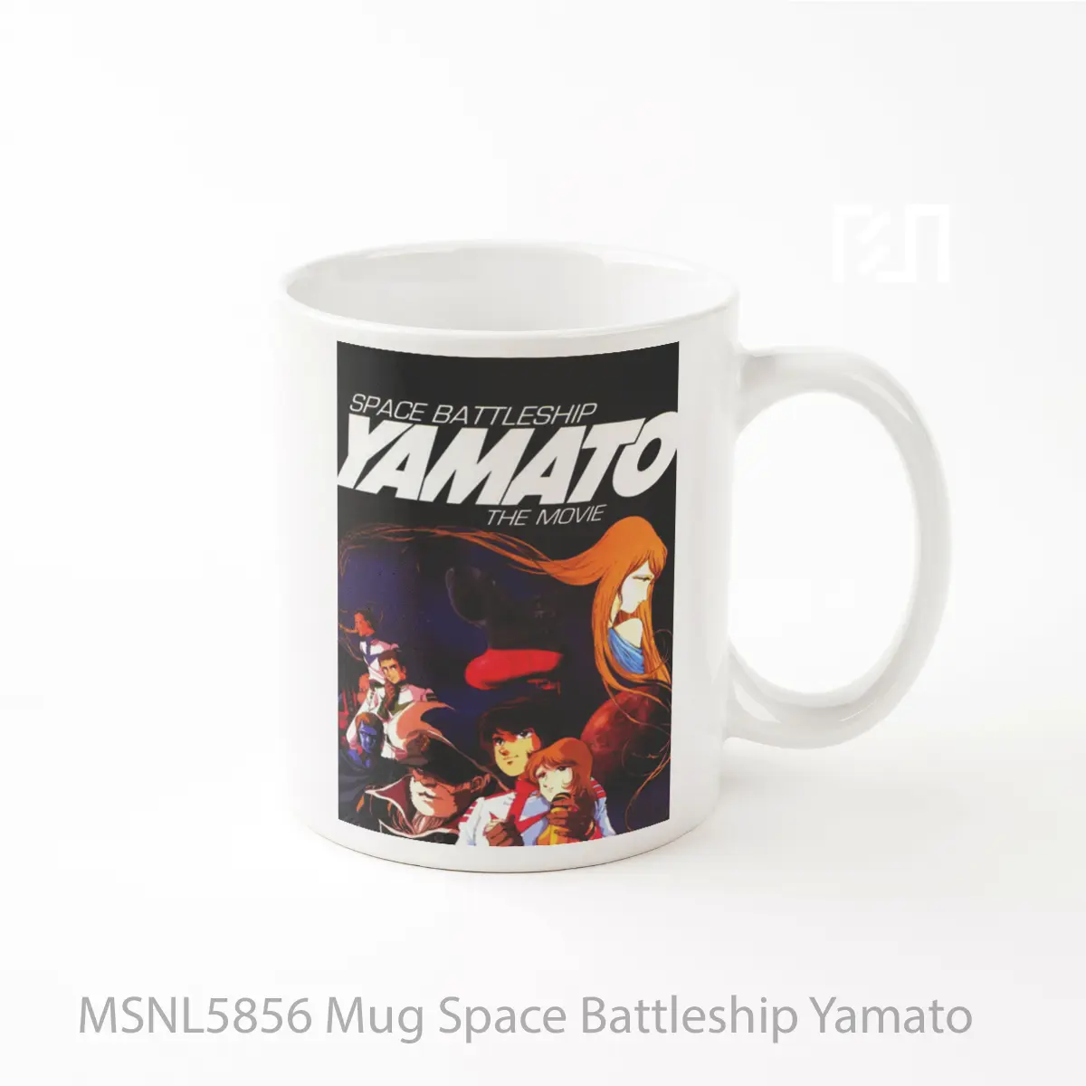 Mug Space Battleship Yamato Gelas Keramik Tema Film MSNL5856