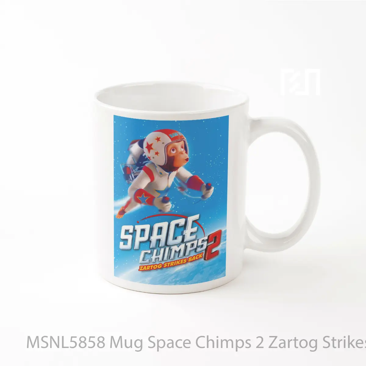 Mug Space Chimps 2 Zartog Strikes Back Gelas Keramik Tema Film MSNL5858