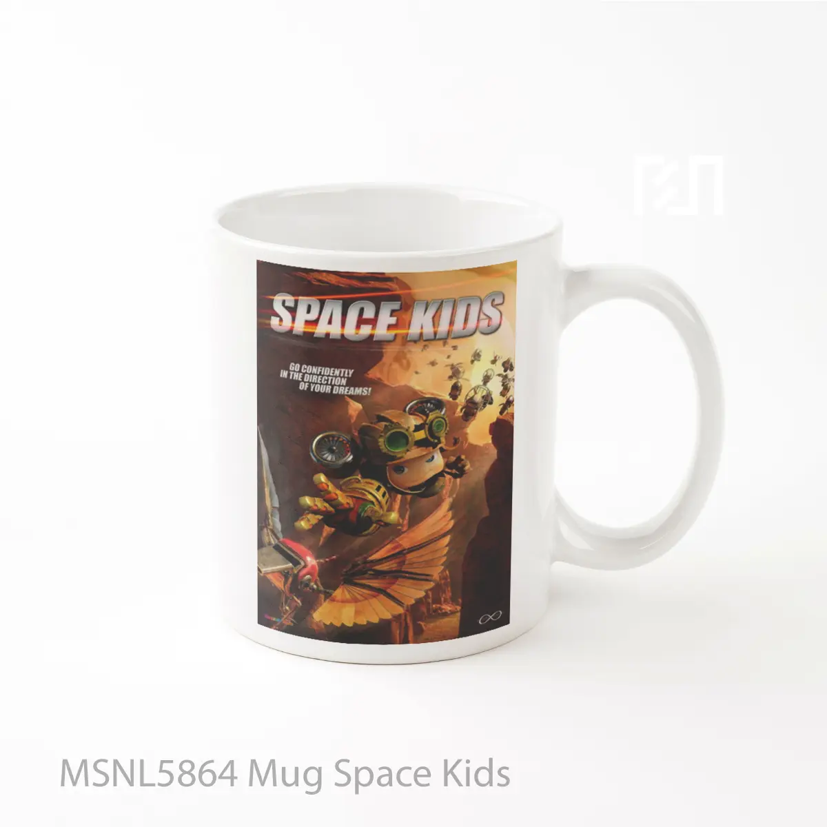 Mug Space Kids Gelas Keramik Tema Film MSNL5864