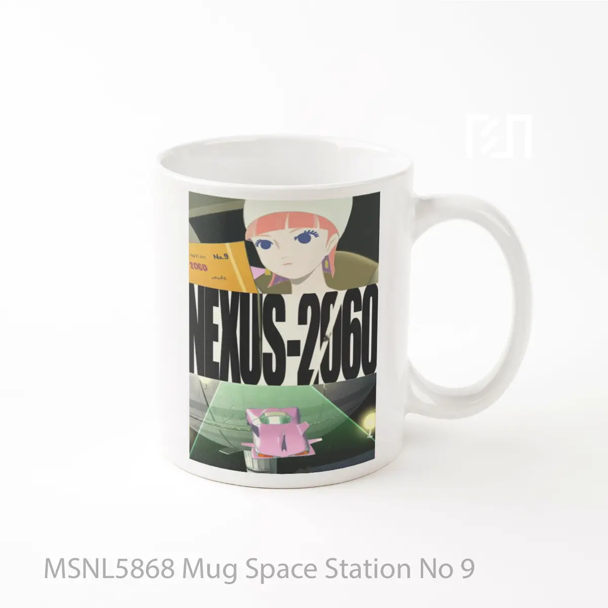Mug Space Station No 9 Gelas Keramik Tema Film MSNL5868