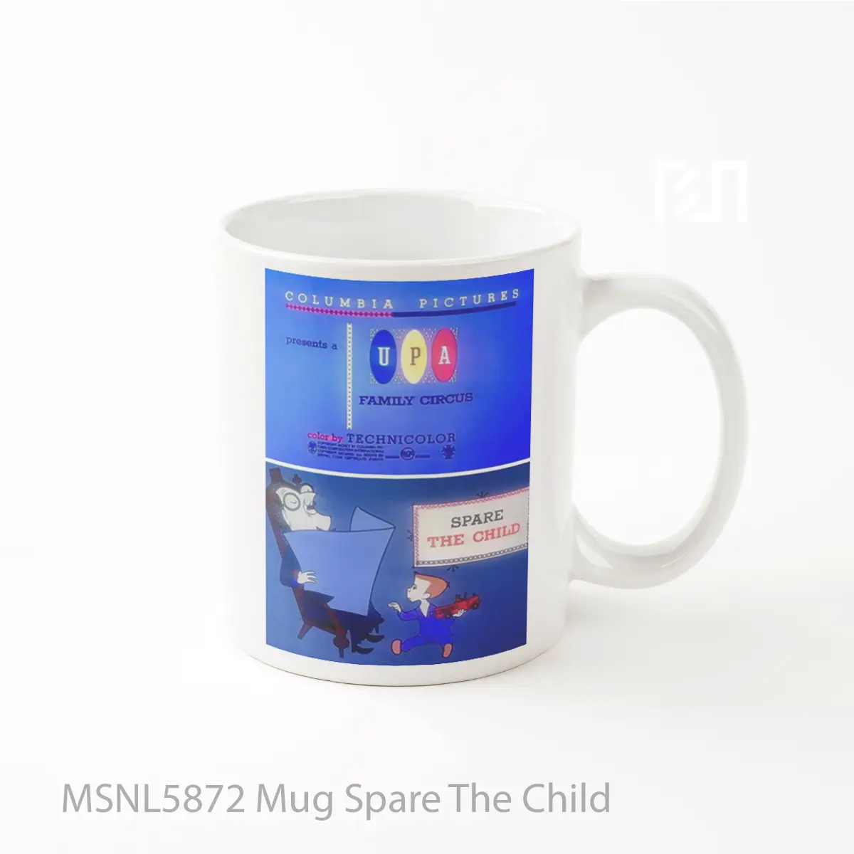 Mug Spare The Child Gelas Keramik Tema Film MSNL5872