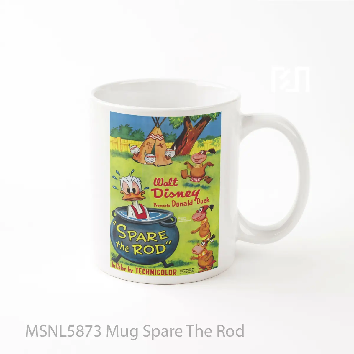 Mug Spare The Rod Gelas Keramik Tema Film MSNL5873