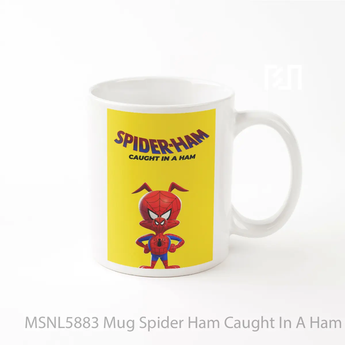 Mug Spider Ham Caught In A Ham Gelas Keramik Tema Film MSNL5883