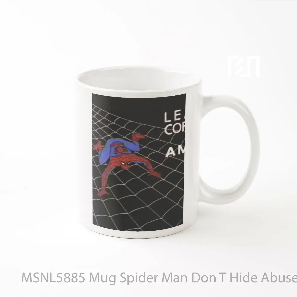 Mug Spider Man Don T Hide Abuse Gelas Keramik Tema Film MSNL5885