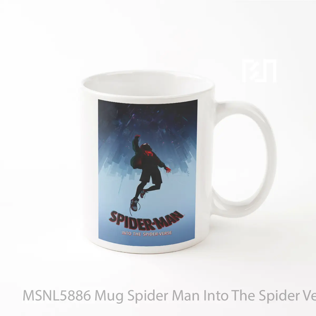 Mug Spider Man Into The Spider Verse Gelas Keramik Tema Film MSNL5886