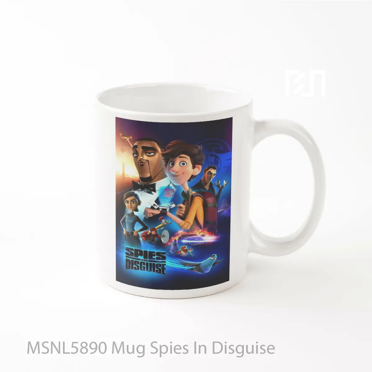 Mug Spies In Disguise Gelas Keramik Tema Film MSNL5890
