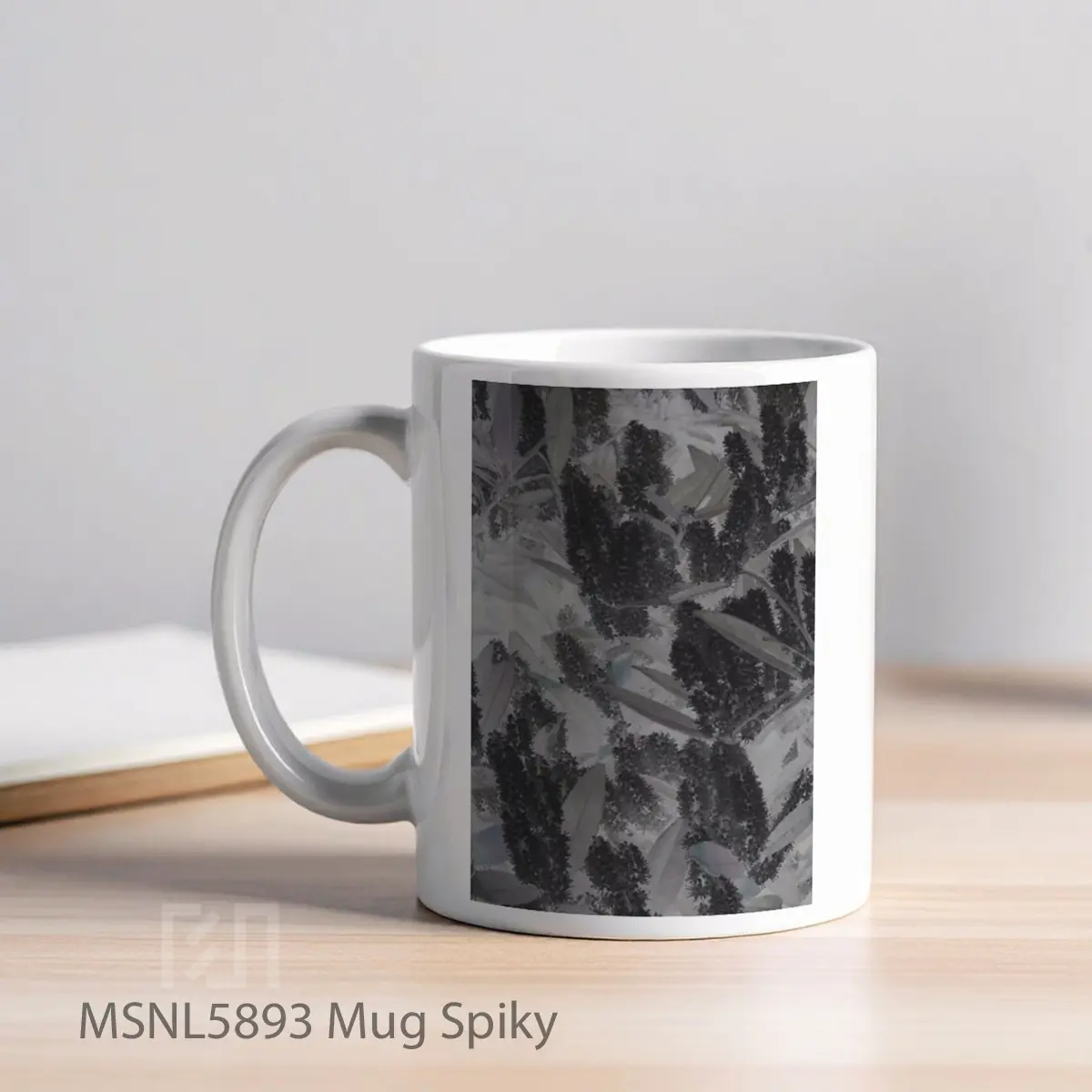 Mug Spiky Gelas Keramik Tema Film MSNL5893 - Tampak Kiri