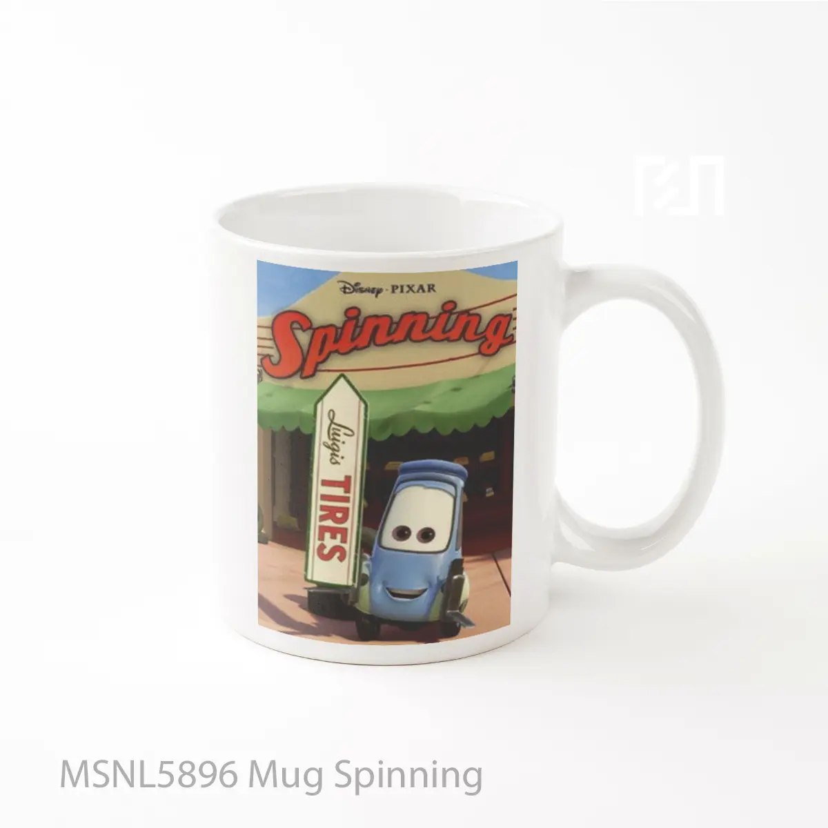 Mug Spinning Gelas Keramik Tema Film MSNL5896