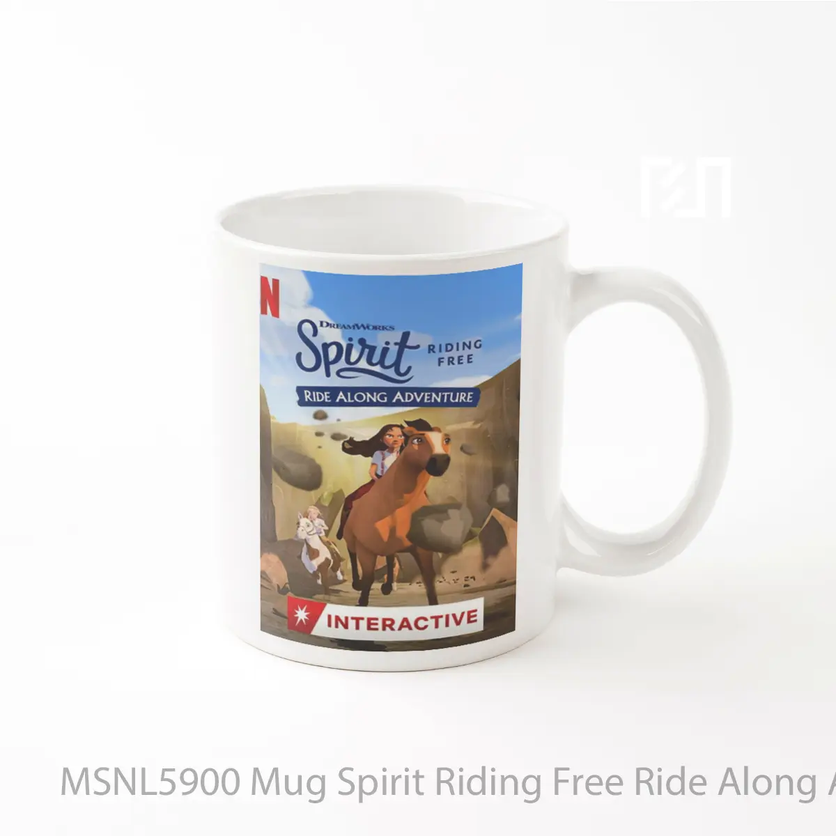 Mug Spirit Riding Free Ride Along Adventure Gelas Keramik Tema Film MSNL5900