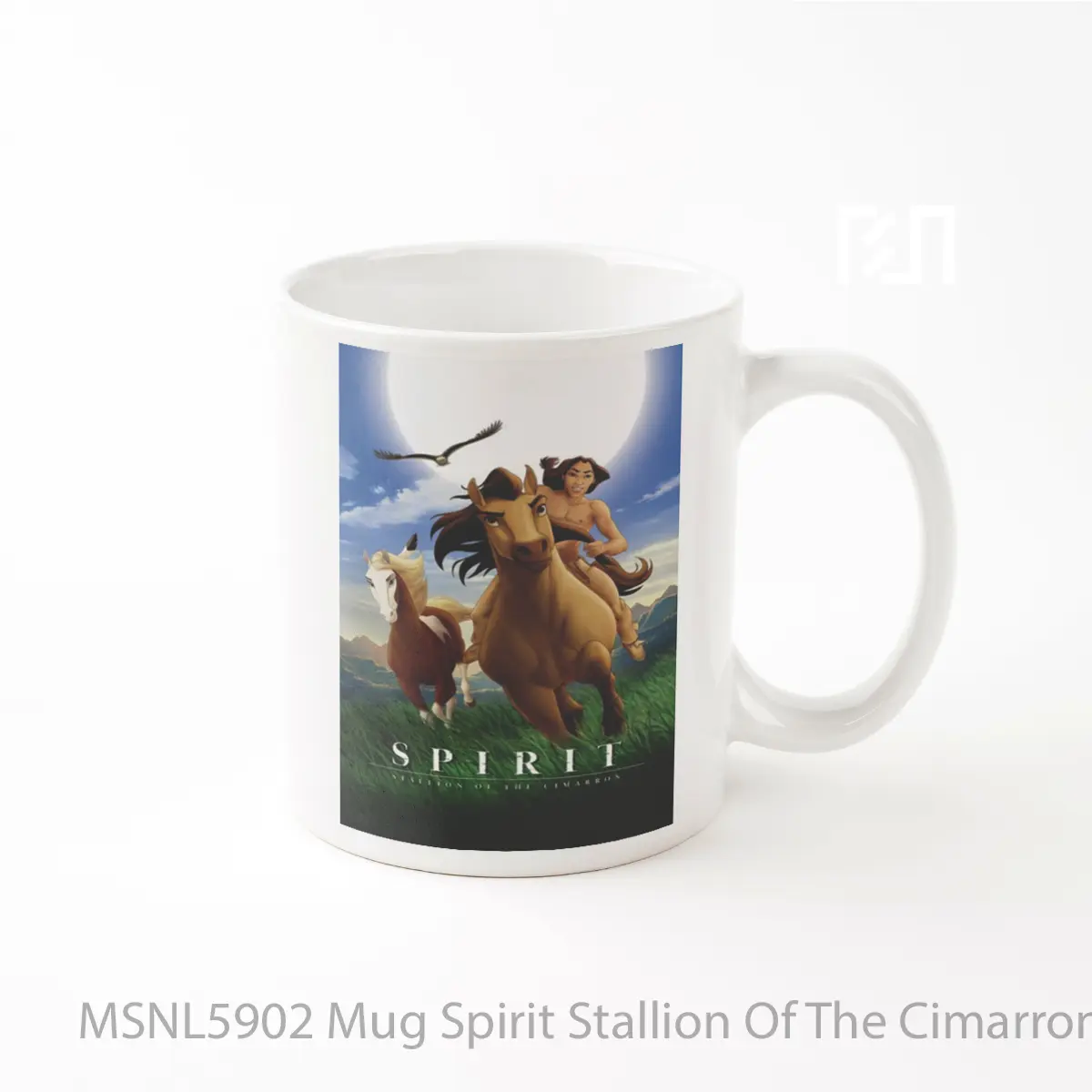 Mug Spirit Stallion Of The Cimarron Gelas Keramik Tema Film MSNL5902