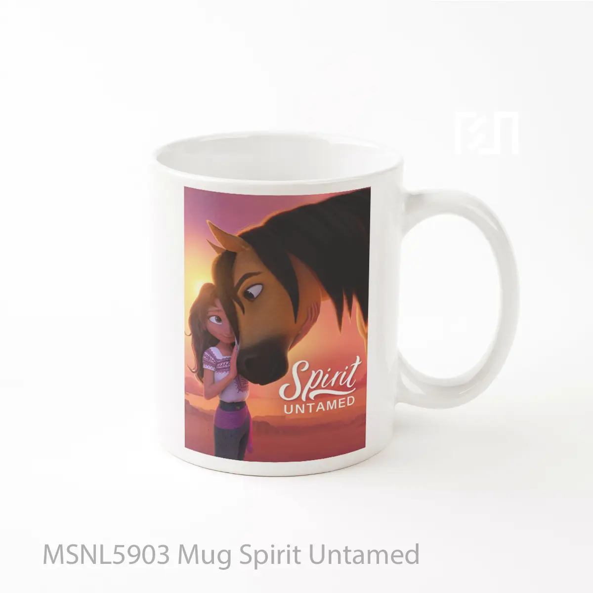Mug Spirit Untamed Gelas Keramik Tema Film MSNL5903