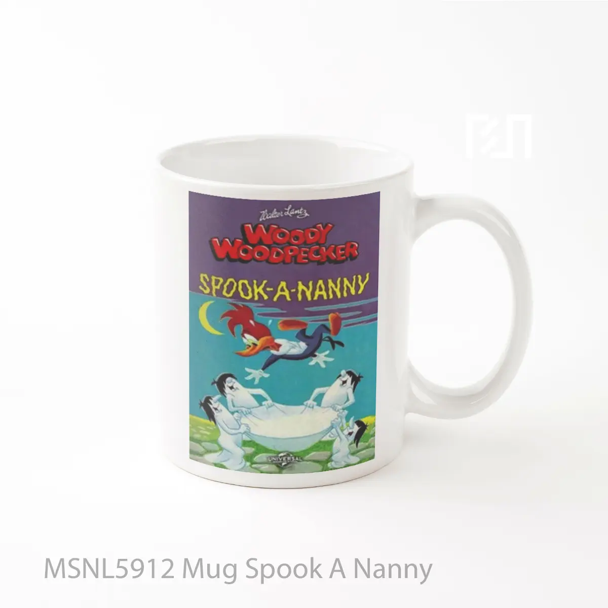 Mug Spook A Nanny Gelas Keramik Tema Film MSNL5912