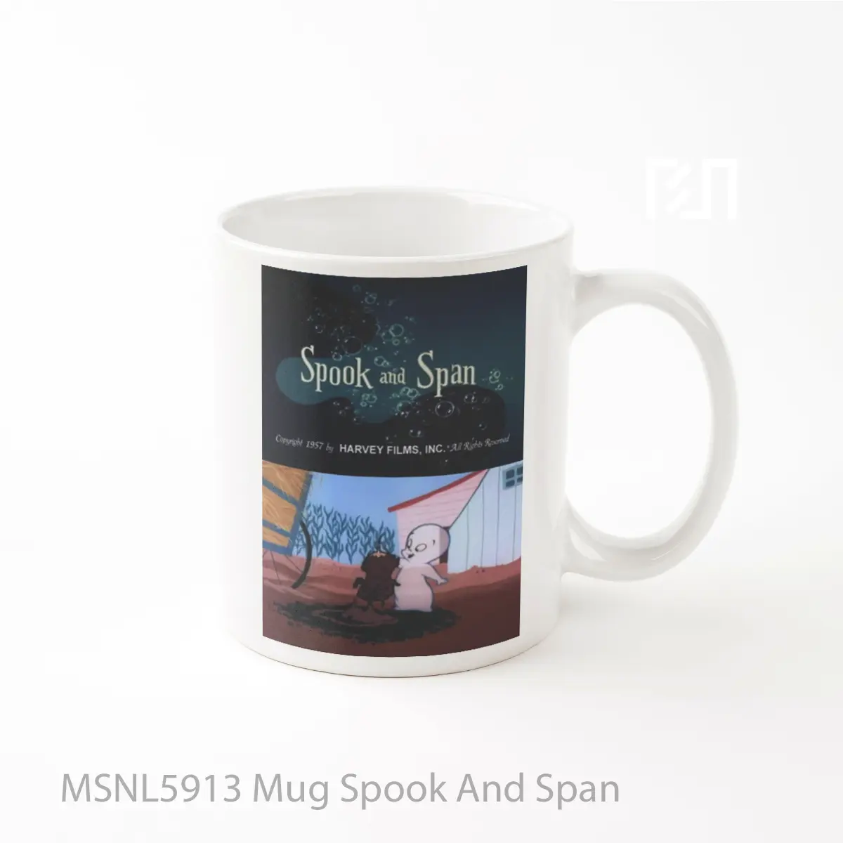 Mug Spook And Span Gelas Keramik Tema Film MSNL5913