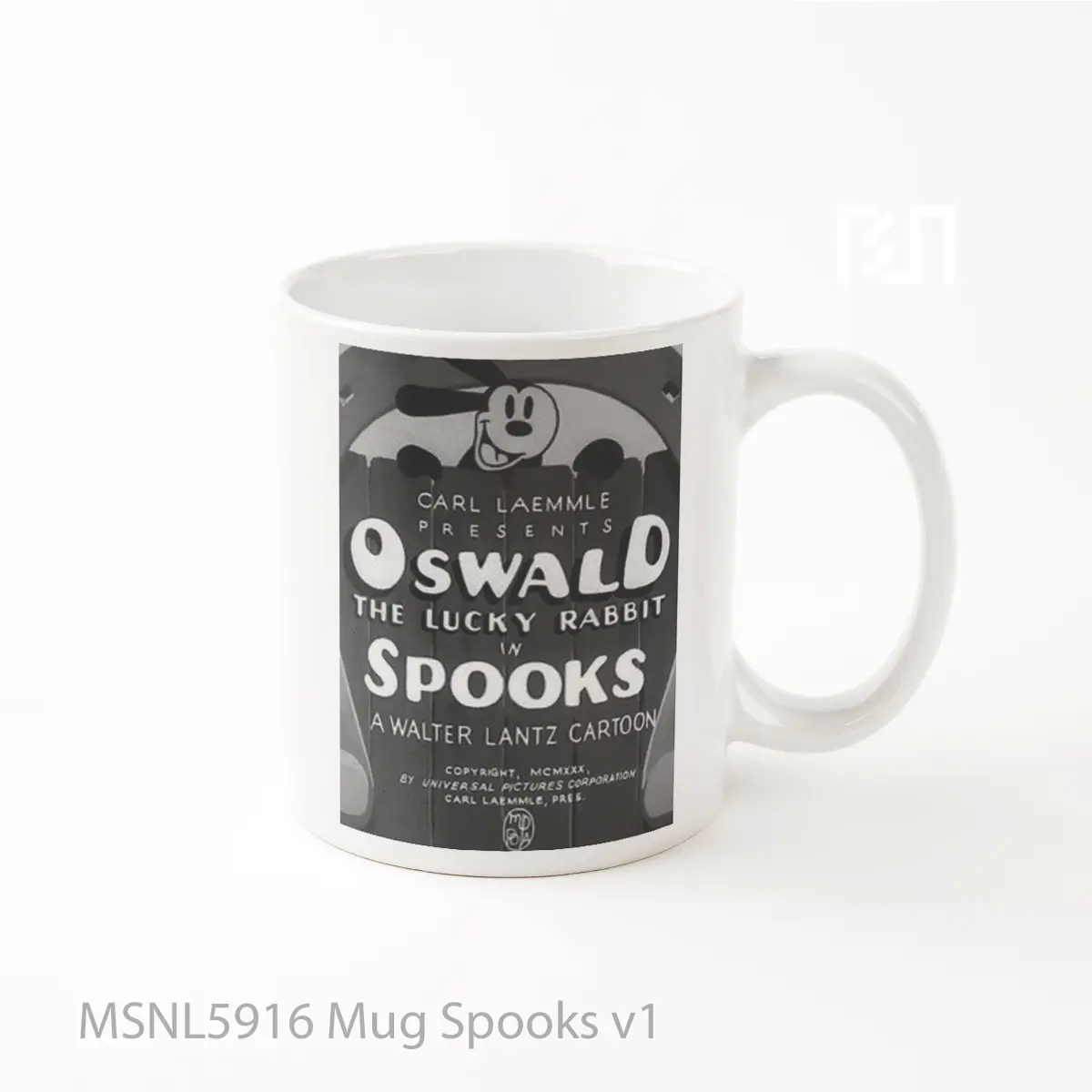 Mug Spooks V1 Gelas Keramik Tema Film MSNL5916