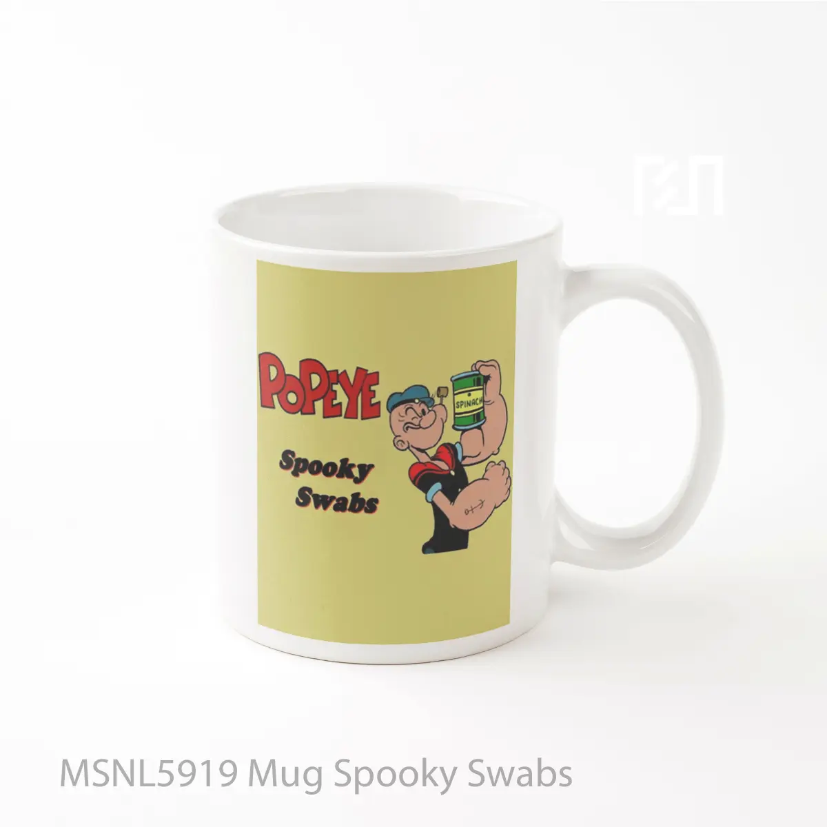 Mug Spooky Swabs Gelas Keramik Tema Film MSNL5919