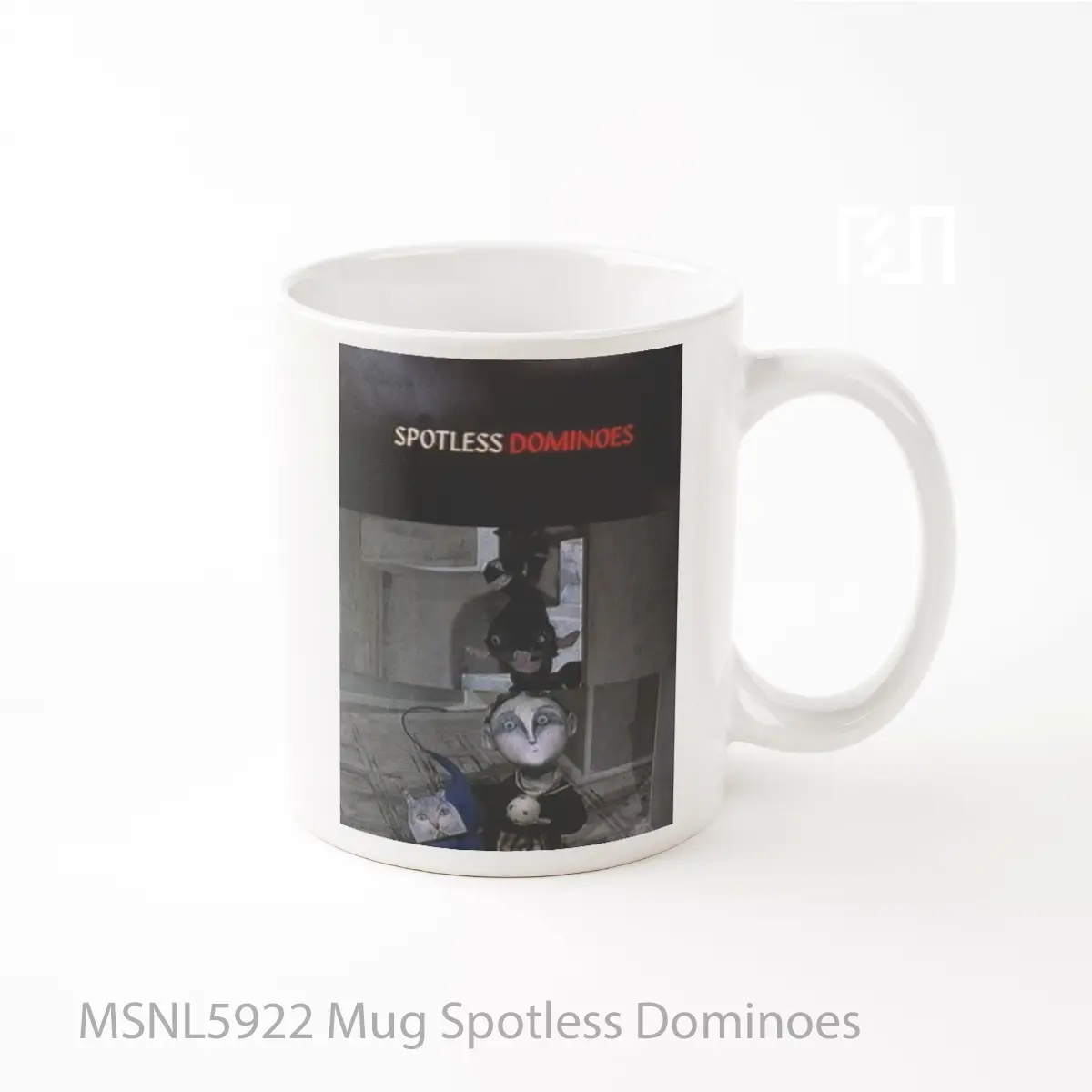 Mug Spotless Dominoes Gelas Keramik Tema Film MSNL5922