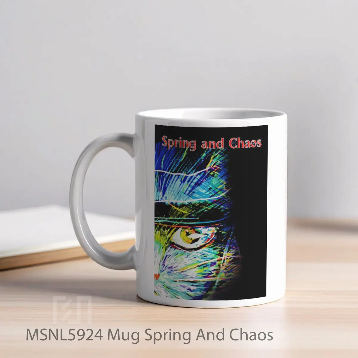 Mug Spring And Chaos Gelas Keramik Tema Film MSNL5924 - Tampak Kiri
