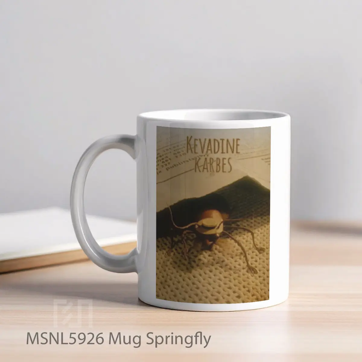 Mug Springfly Gelas Keramik Tema Film MSNL5926 - Tampak Kiri