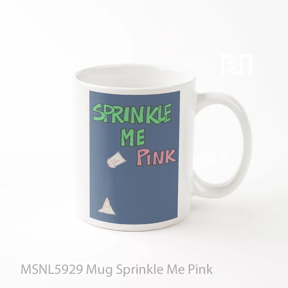 Mug Sprinkle Me Pink Gelas Keramik Tema Film MSNL5929