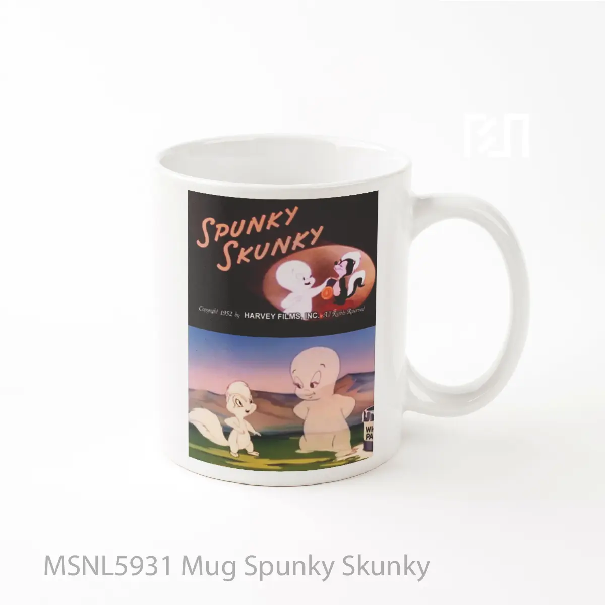 Mug Spunky Skunky Gelas Keramik Tema Film MSNL5931