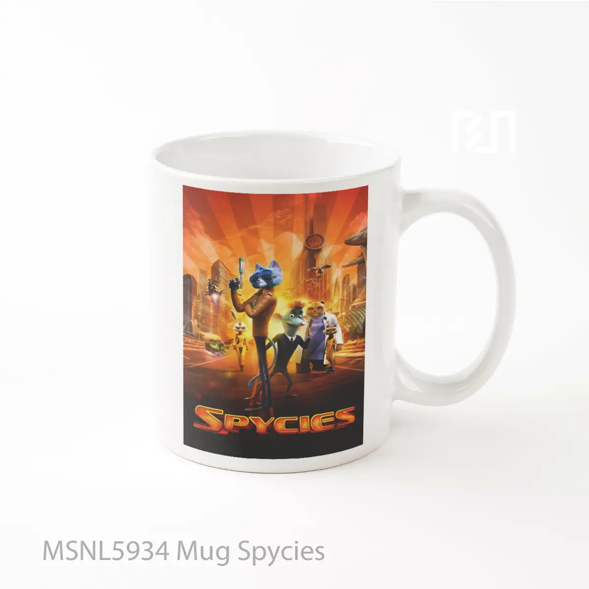 Mug Spycies Gelas Keramik Tema Film MSNL5934