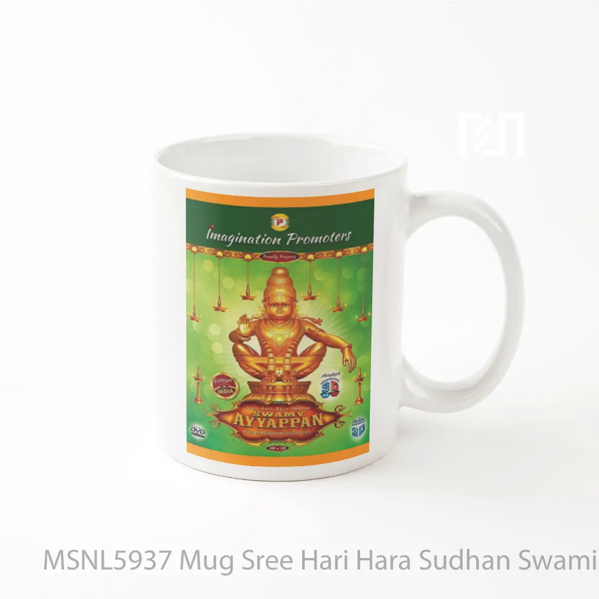 Mug Sree Hari Hara Sudhan Swami Ayyappan Gelas Keramik Tema Film MSNL5937