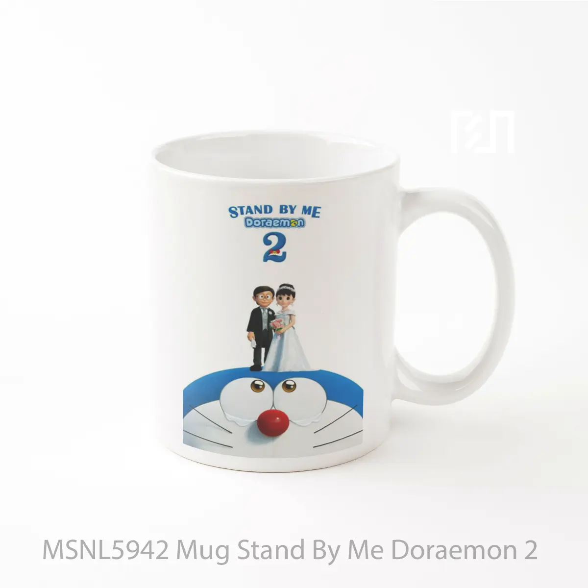 Mug Stand By Me Doraemon 2 Gelas Keramik Tema Film MSNL5942