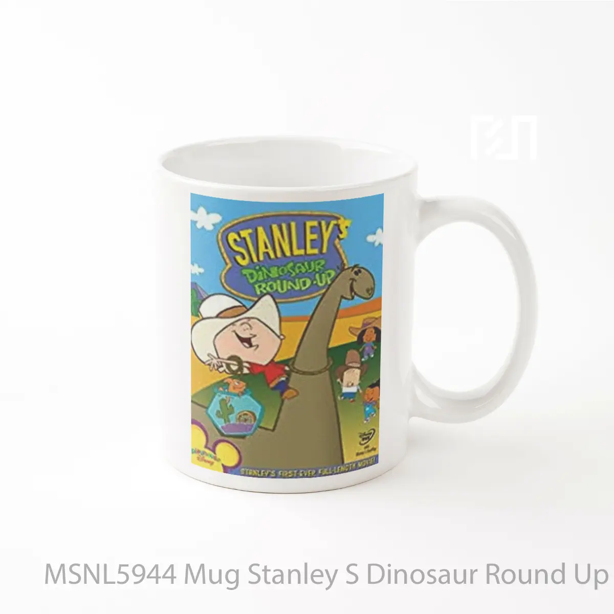 Mug Stanley S Dinosaur Round Up Gelas Keramik Tema Film MSNL5944