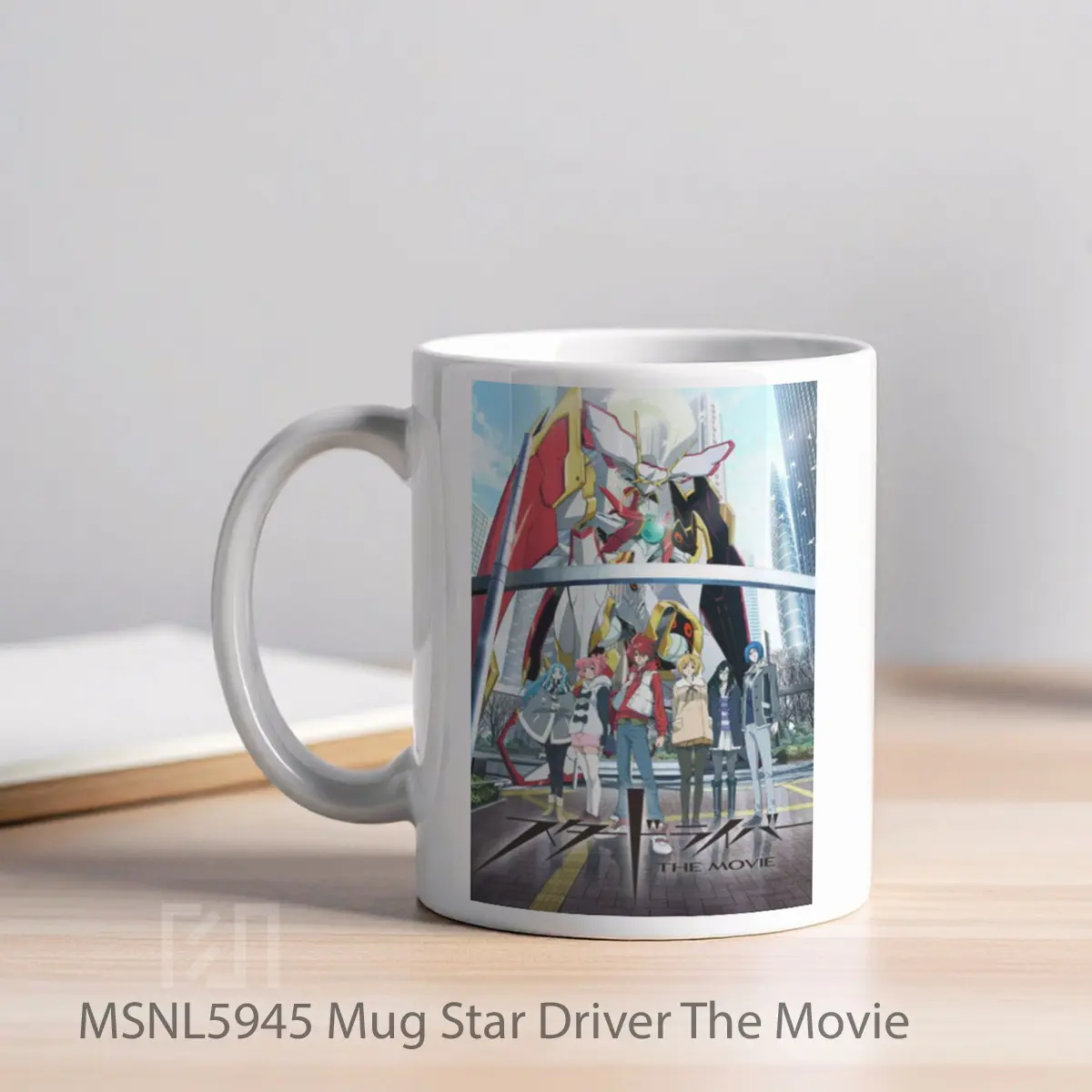 Mug Star Driver The Movie Gelas Keramik Tema Film MSNL5945 - Tampak Kiri
