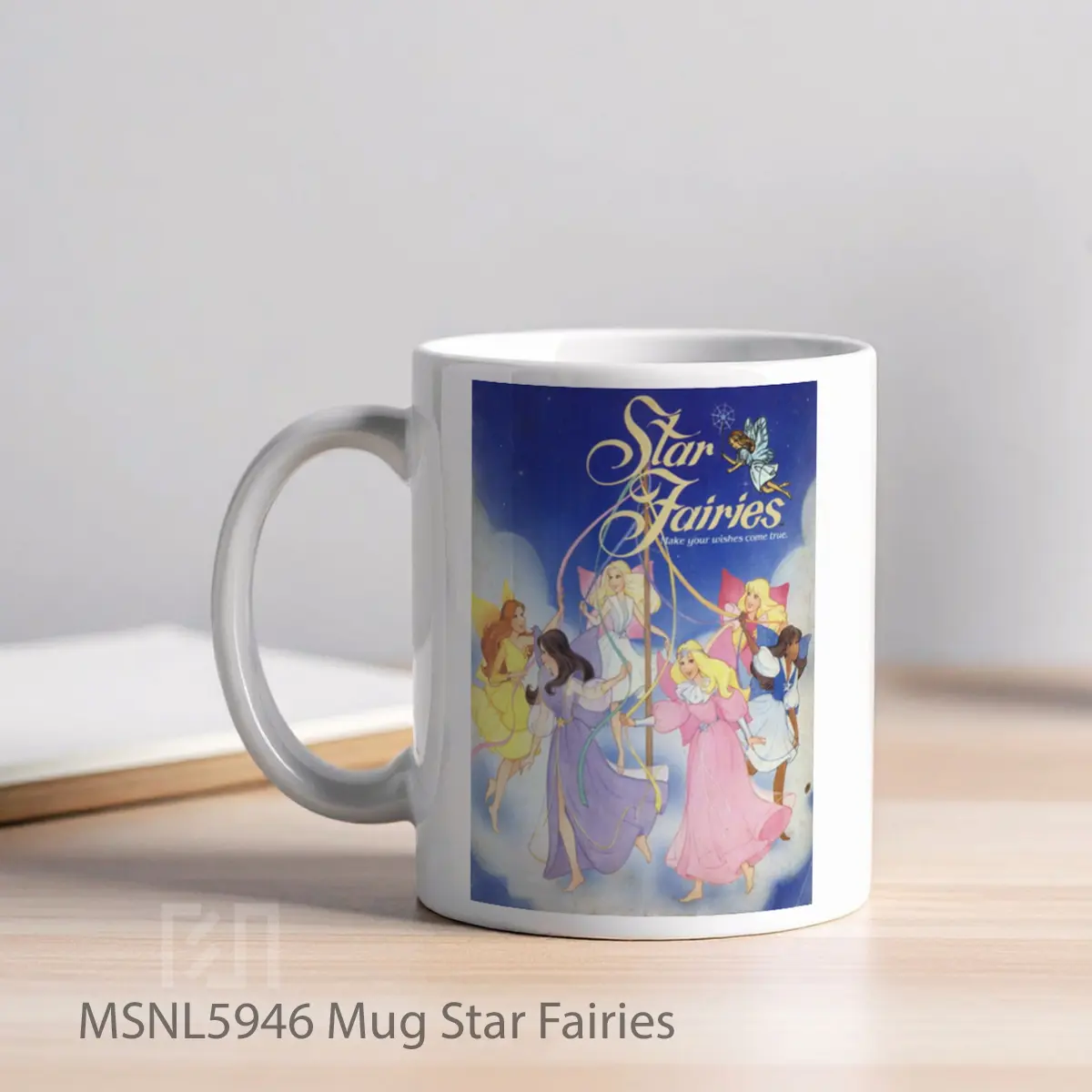 Mug Star Fairies Gelas Keramik Tema Film MSNL5946 - Tampak Kiri
