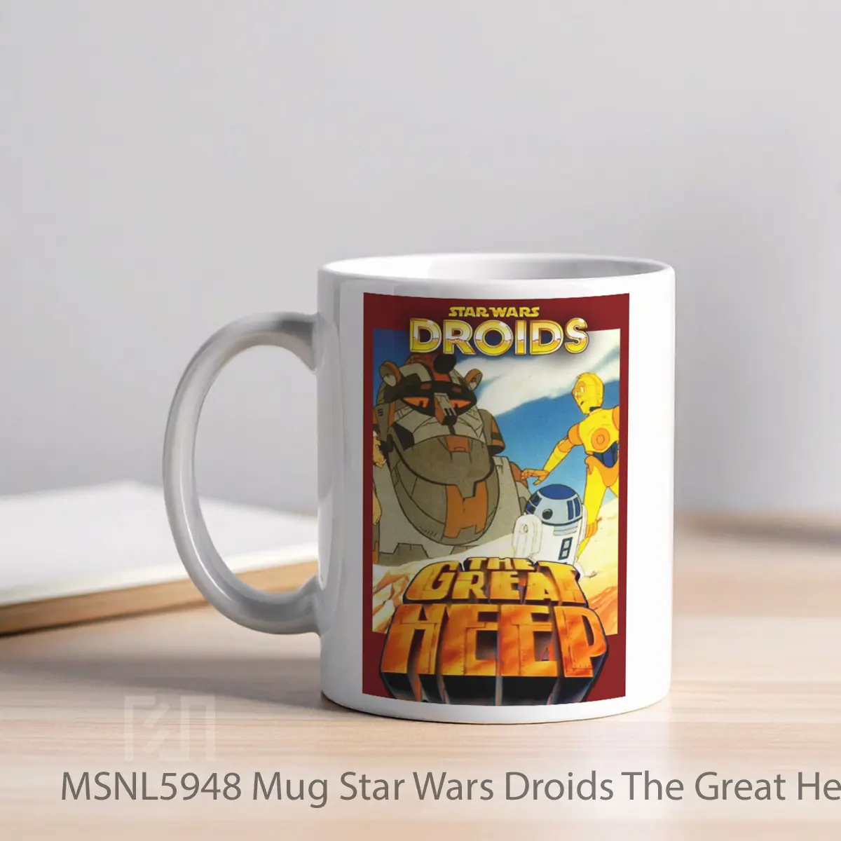 Mug Star Wars Droids The Great Heep Gelas Keramik Tema Film MSNL5948 - Tampak Kiri