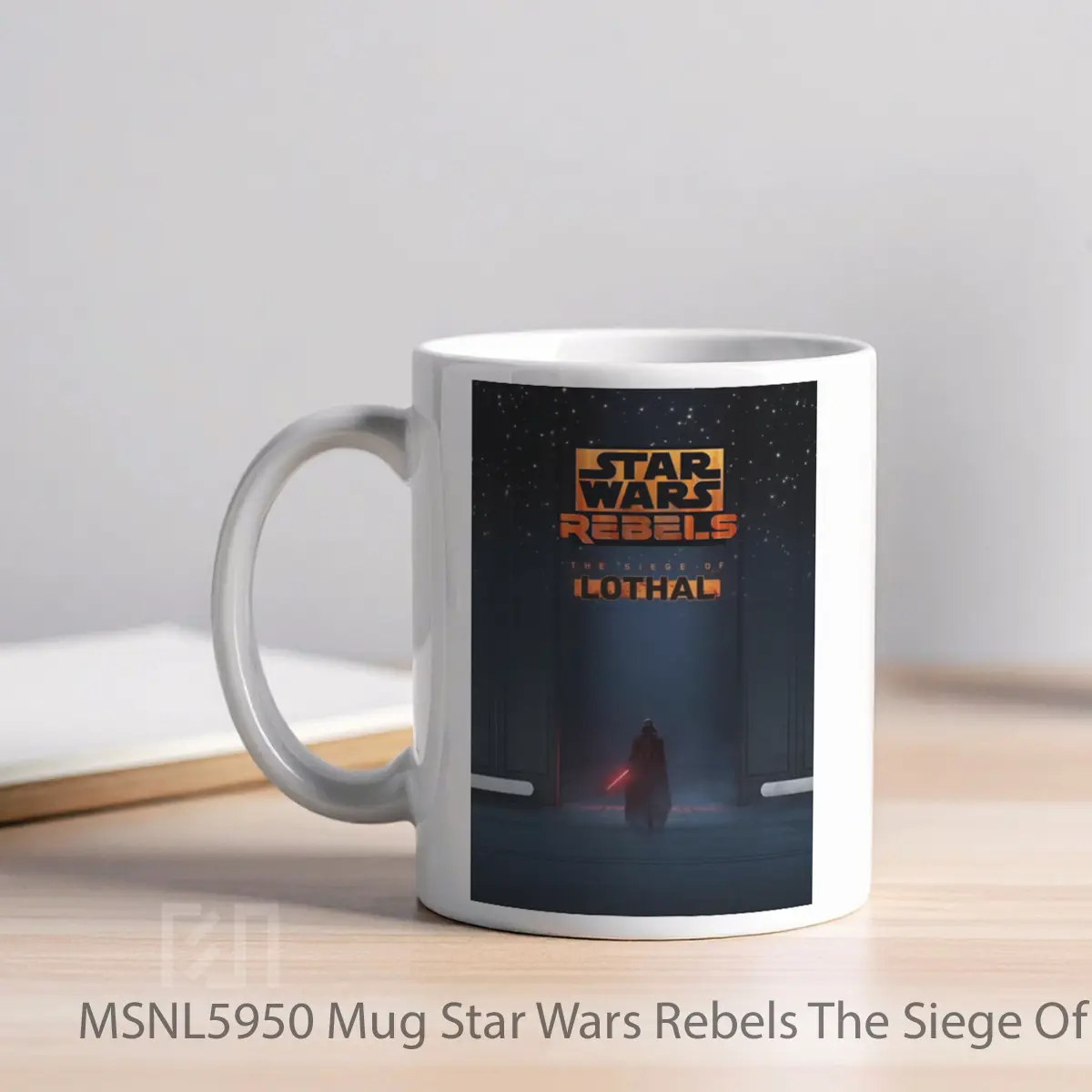 Mug Star Wars Rebels The Siege Of Lothal Gelas Keramik Tema Film MSNL5950 - Tampak Kiri