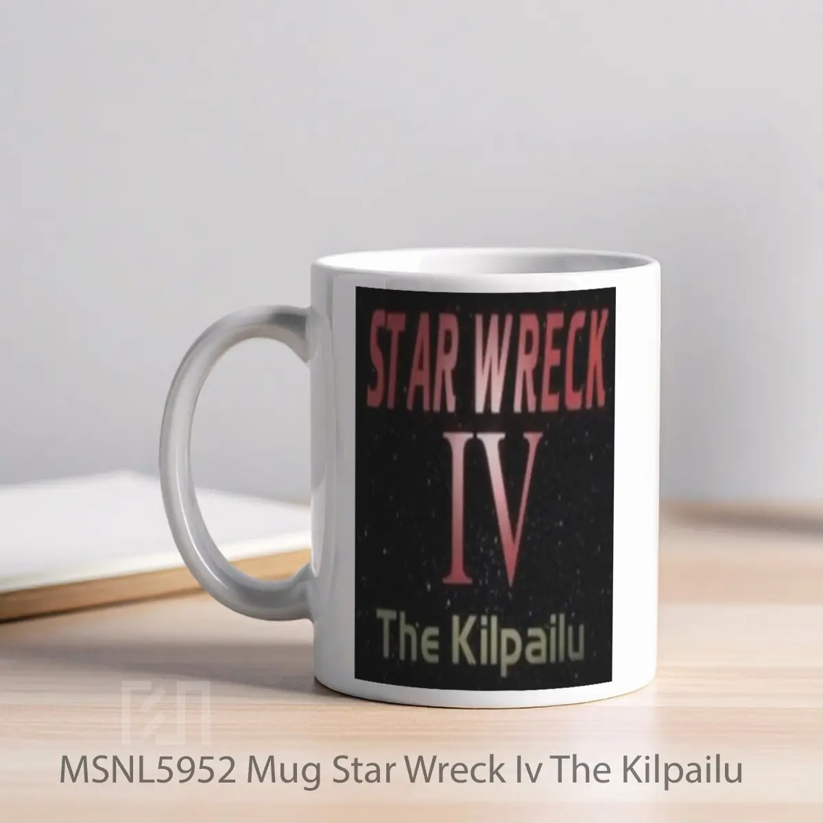 Mug Star Wreck Iv The Kilpailu Gelas Keramik Tema Film MSNL5952 - Tampak Kiri