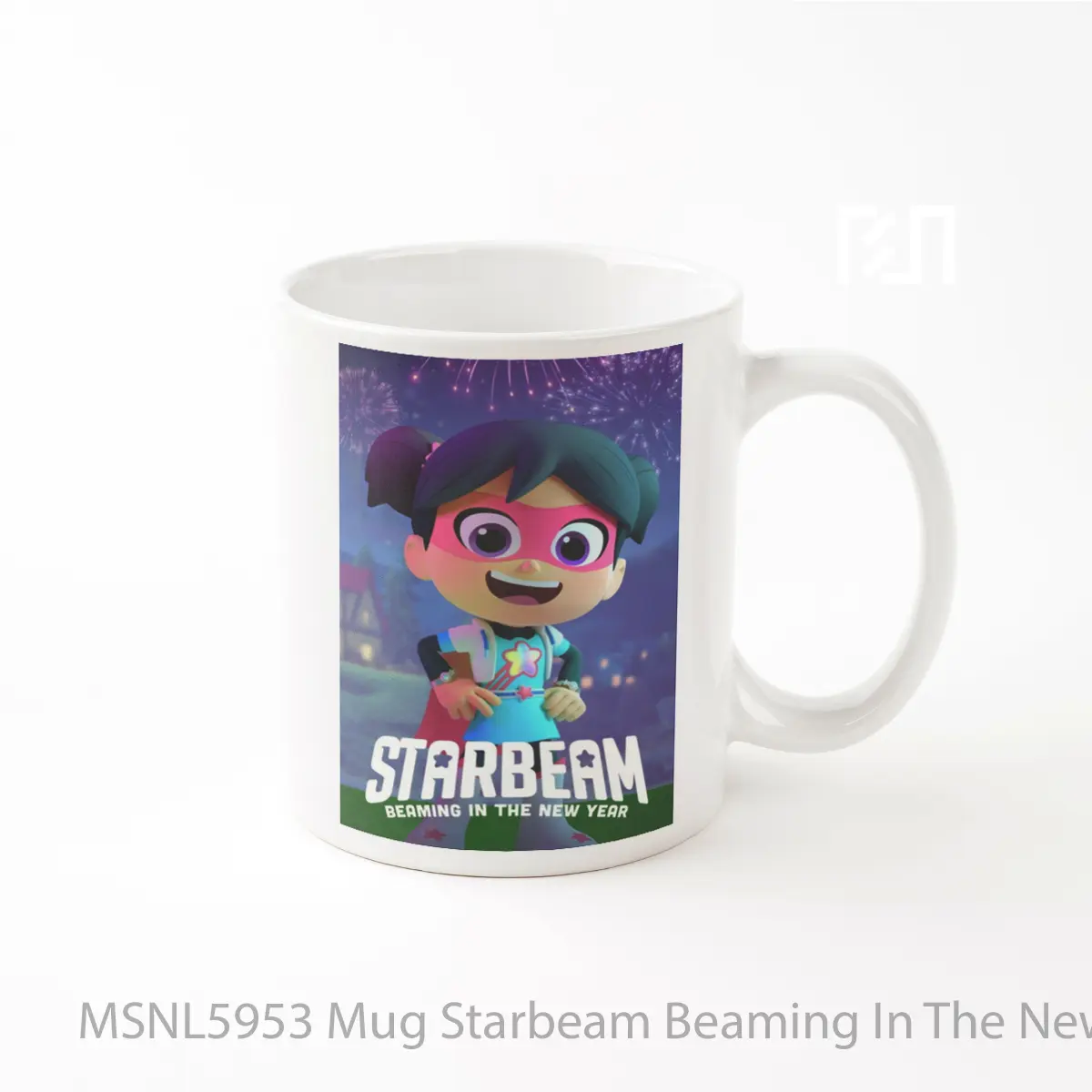 Mug Starbeam Beaming In The New Year Gelas Keramik Tema Film MSNL5953