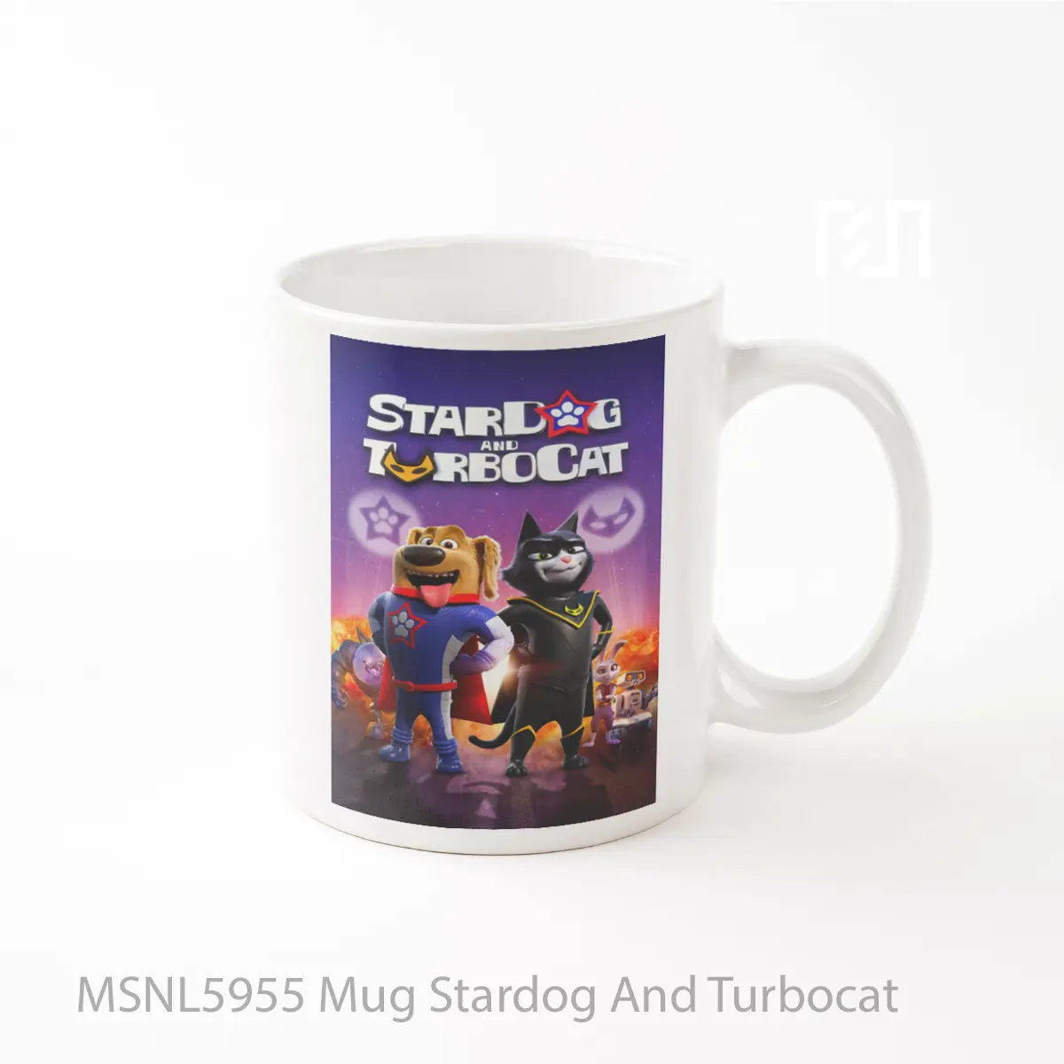 Mug Stardog And Turbocat Gelas Keramik Tema Film MSNL5955