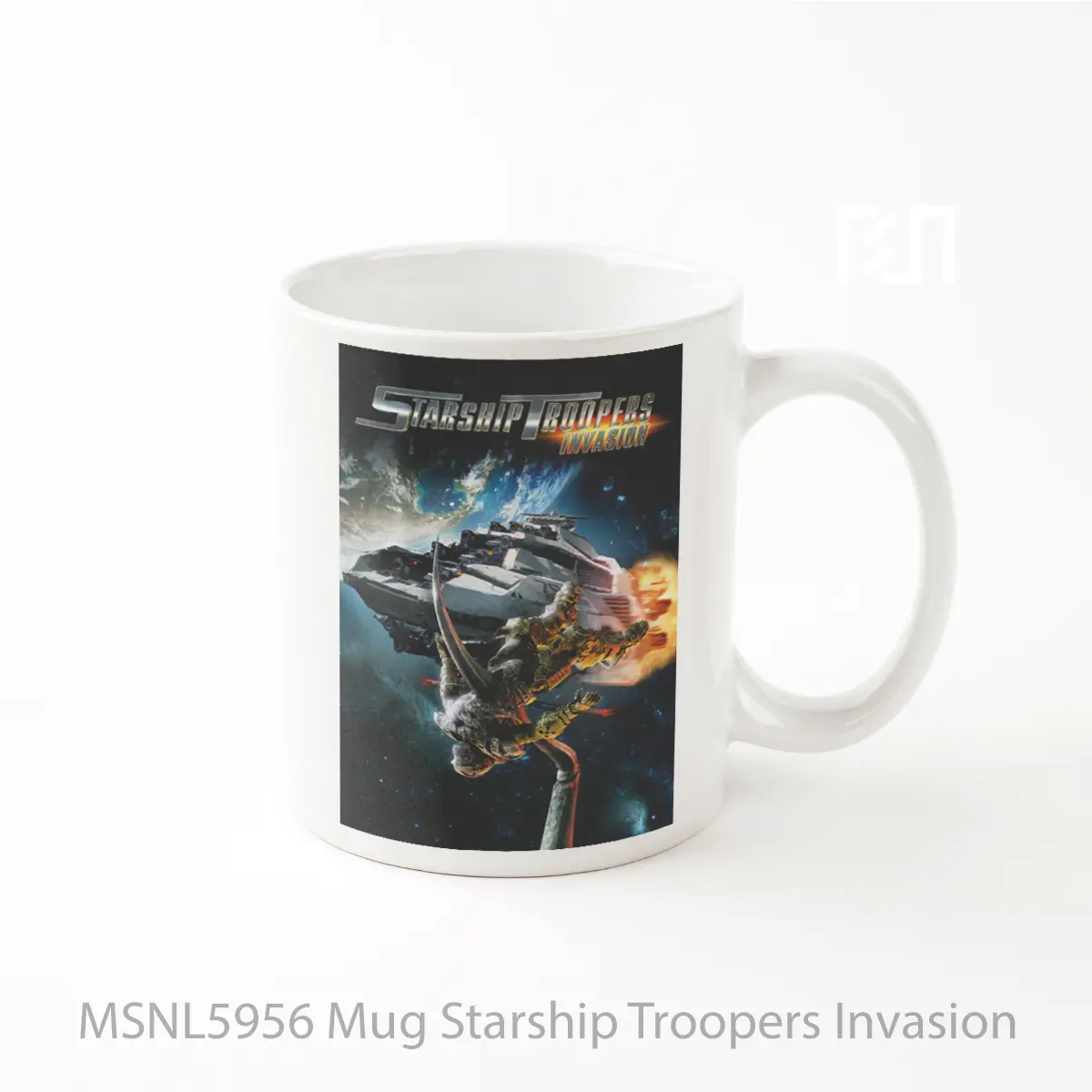 Mug Starship Troopers Invasion Gelas Keramik Tema Film MSNL5956