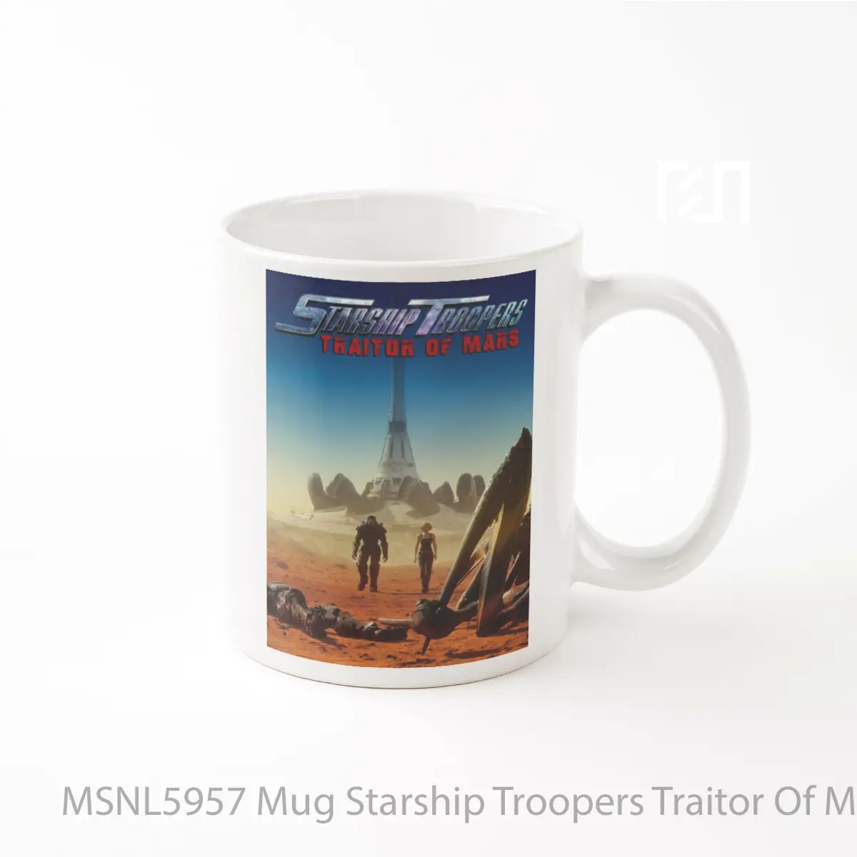 Mug Starship Troopers Traitor Of Mars Gelas Keramik Tema Film MSNL5957
