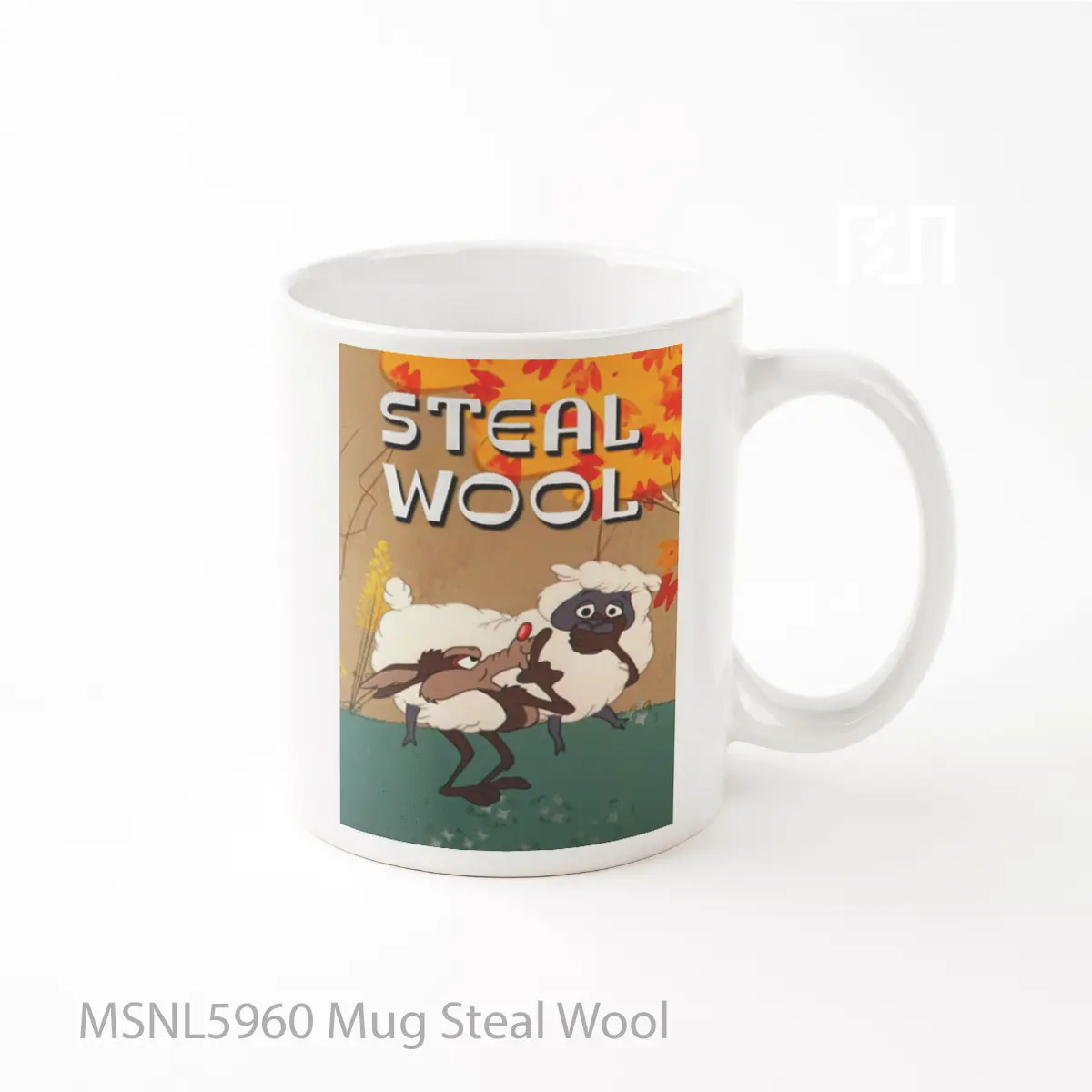 Mug Steal Wool Gelas Keramik Tema Film MSNL5960