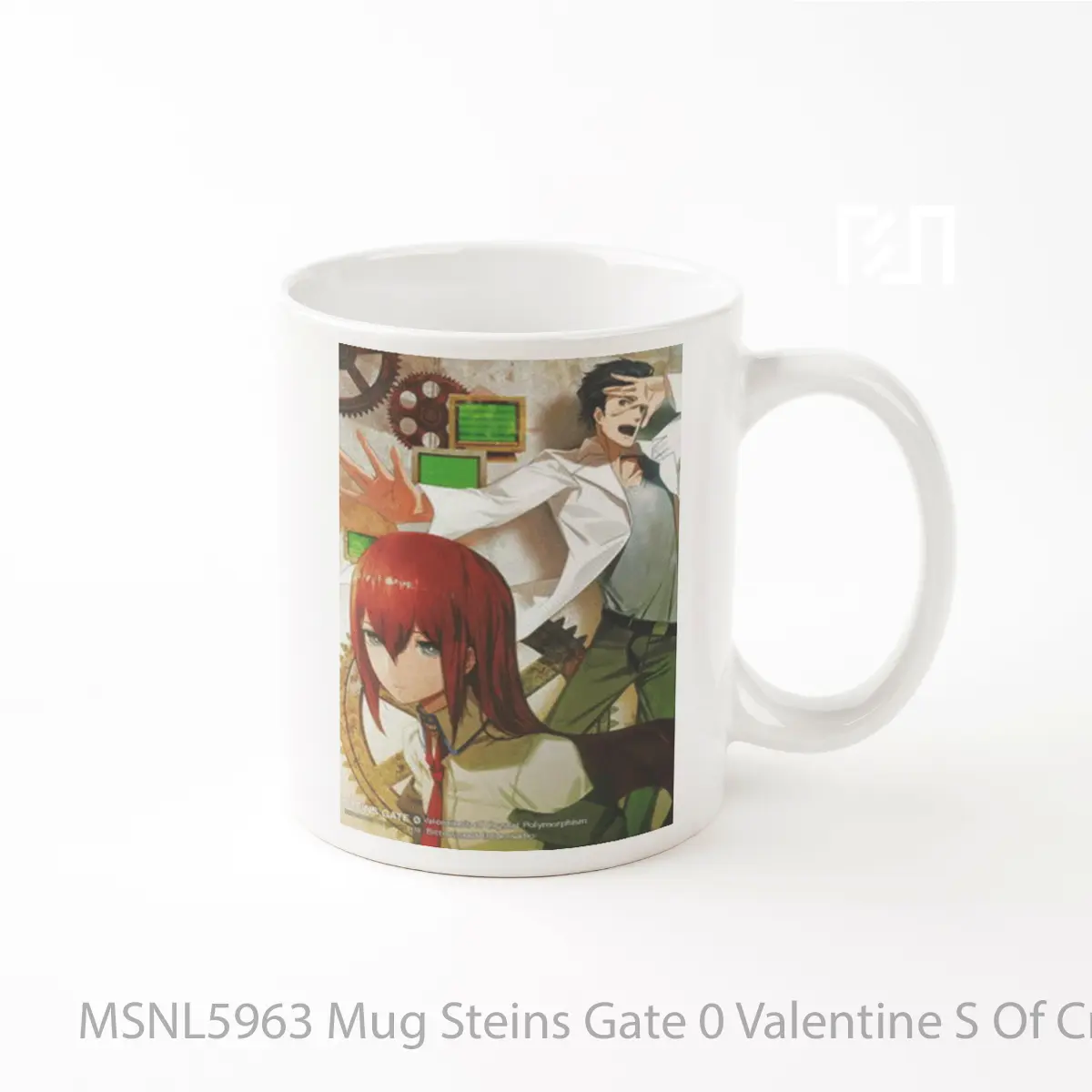 Mug Steins Gate 0 Valentine S Of Crystal Polymorphism Bittersweet Intermedio Gelas Keramik Tema Film MSNL5963