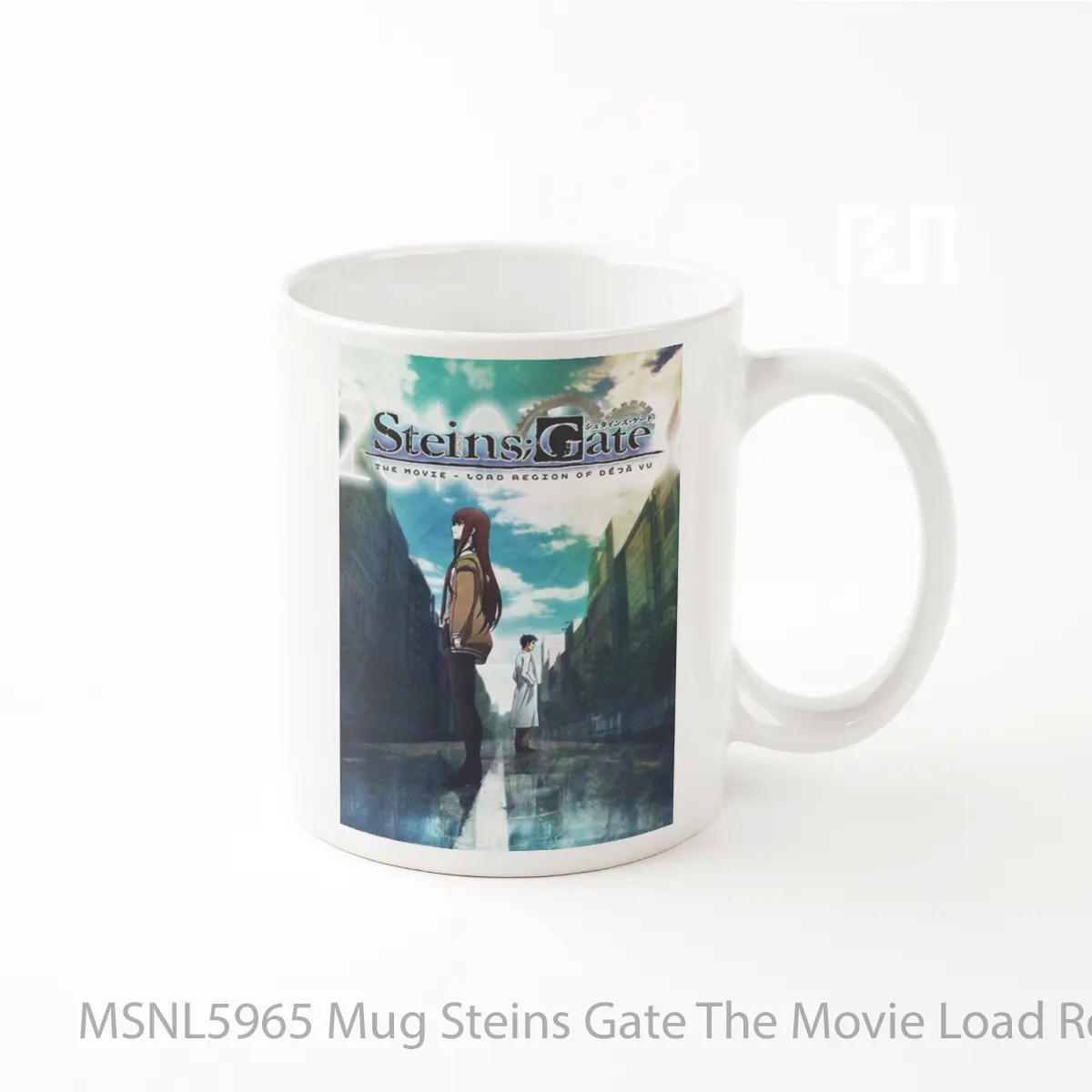 Mug Steins Gate The Movie Load Region Of D J Vu Gelas Keramik Tema Film MSNL5965