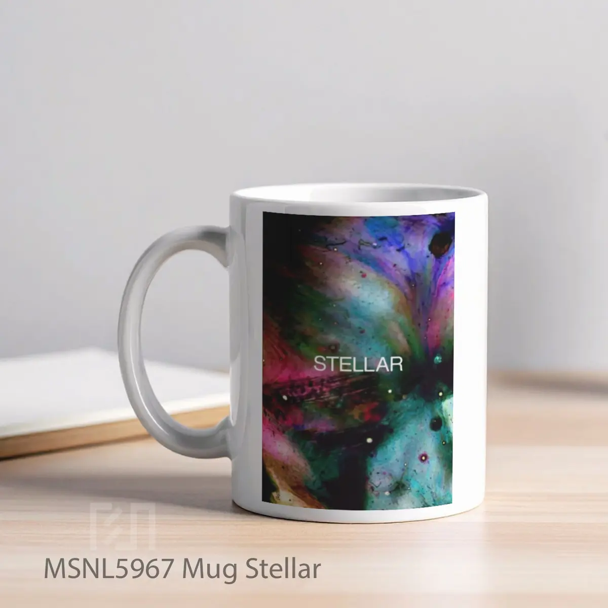 Mug Stellar Gelas Keramik Tema Film MSNL5967 - Tampak Kiri
