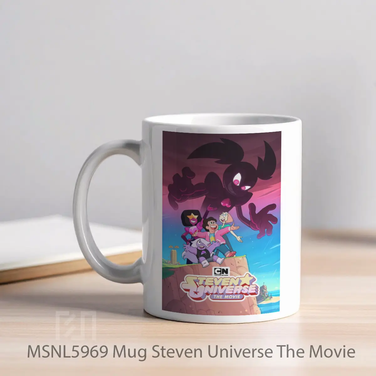 Mug Steven Universe The Movie Gelas Keramik Tema Film MSNL5969 - Tampak Kiri