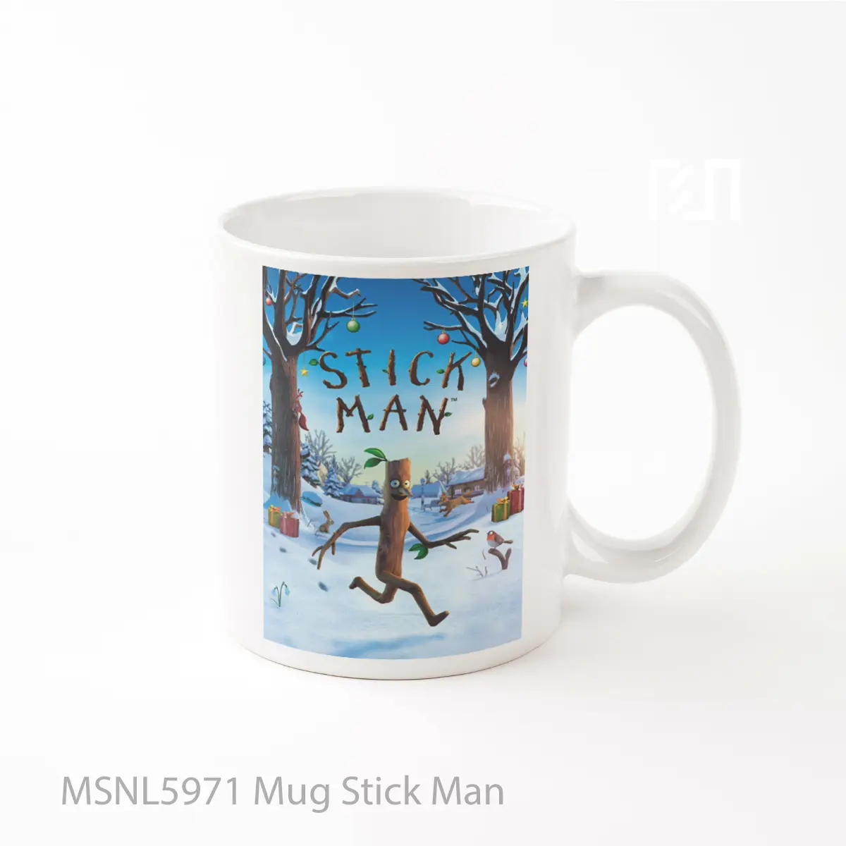 Mug Stick Man Gelas Keramik Tema Film MSNL5971