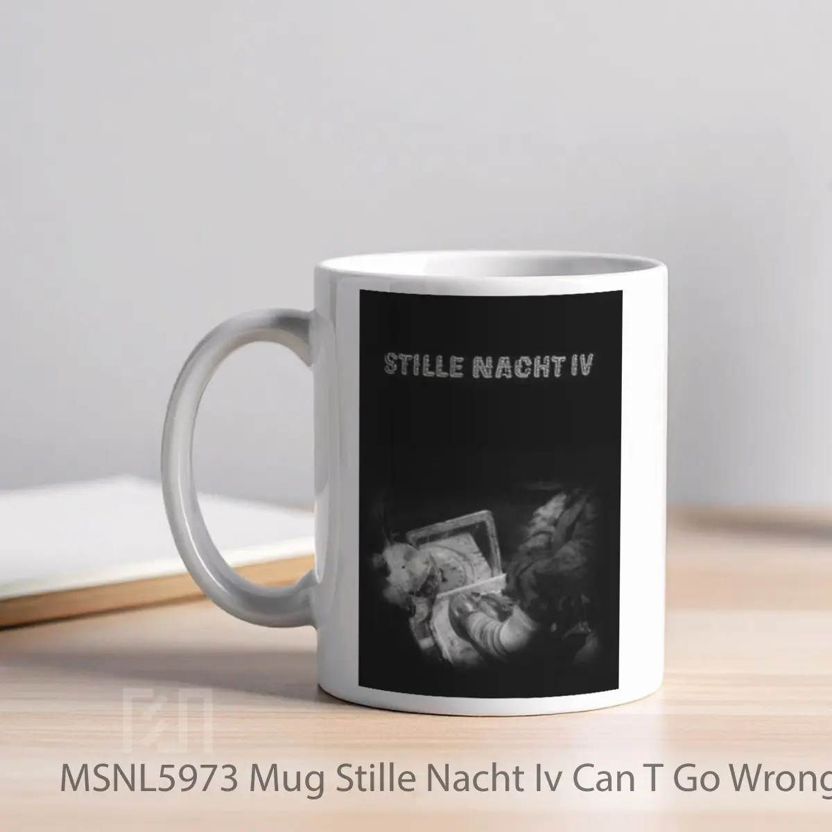 Mug Stille Nacht Iv Can T Go Wrong Without You Gelas Keramik Tema Film MSNL5973 - Tampak Kiri
