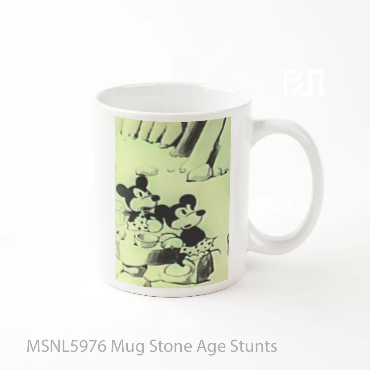 Mug Stone Age Stunts Gelas Keramik Tema Film MSNL5976
