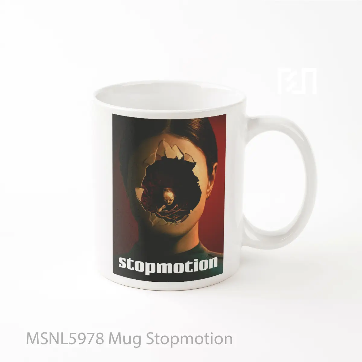 Mug Stopmotion Gelas Keramik Tema Film MSNL5978