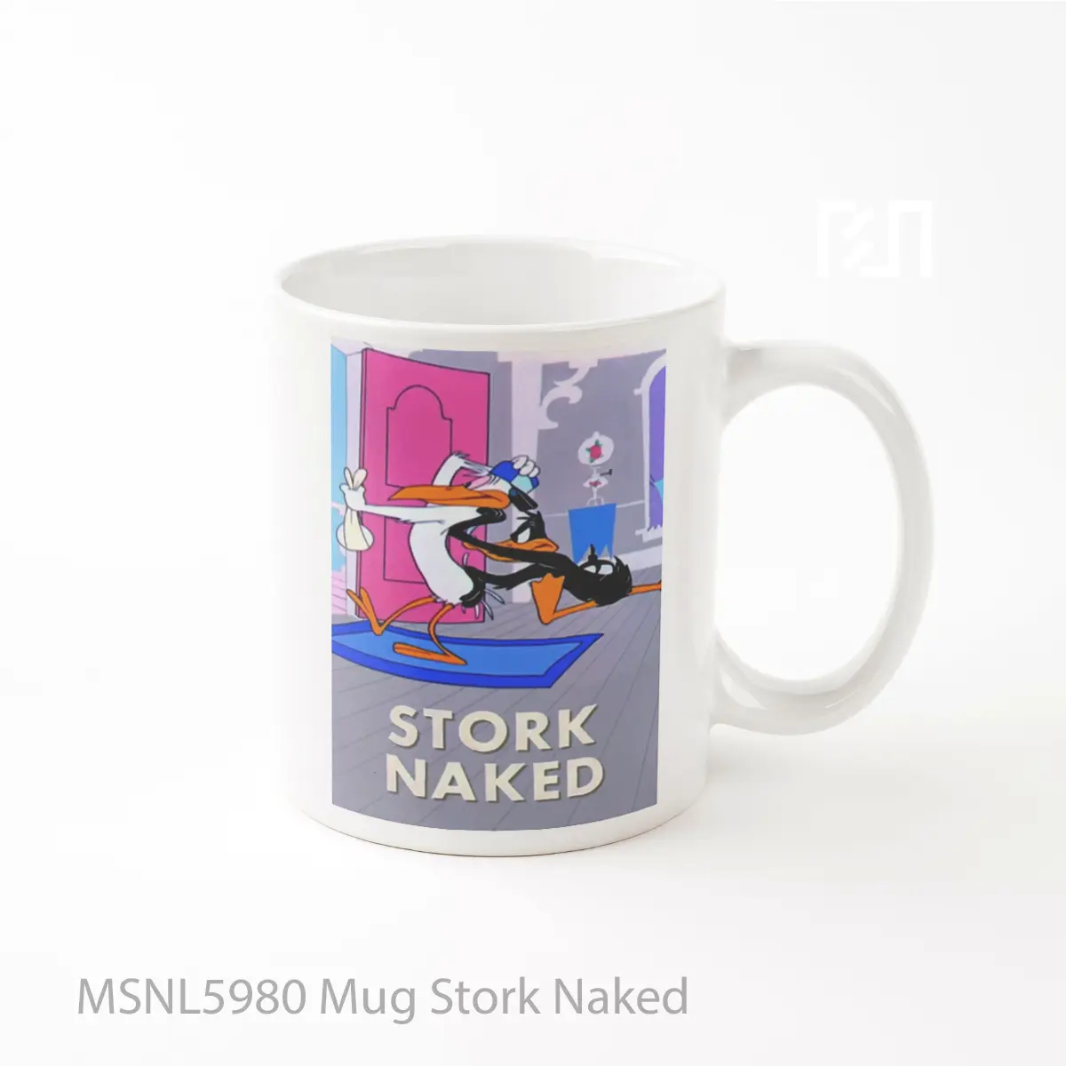 Mug Stork Naked Gelas Keramik Tema Film MSNL5980